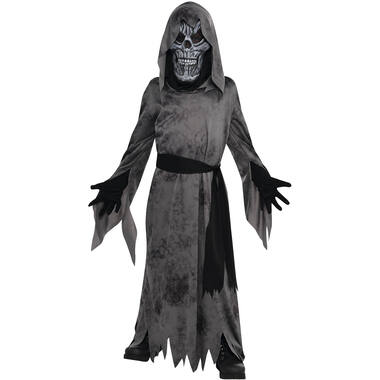 Child Costume Ghastly Black Age 10-12 Years