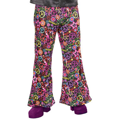 Adult Costume Peace Out Flares Size XL