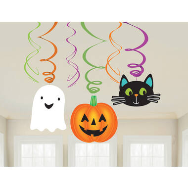 6 Swirls Hallo-ween Friends