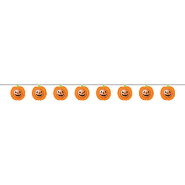 Cutout Garland with Latex Balloons Hallo-ween Friends