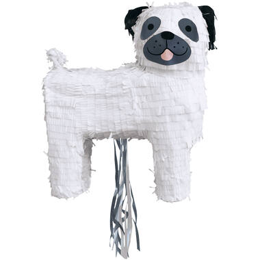 Pull Pinata Pug Paper 34 x 37 x 14 cm