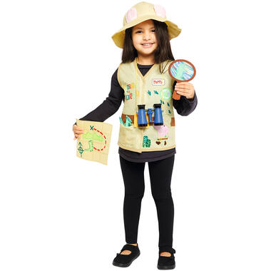 Child Costume Peppa Explorer Set 3-4 Years