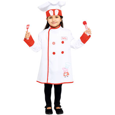 Child Costume Peppa Chef Set 3-4 Years