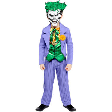Child Costume Joker Comic 6-8 yrs