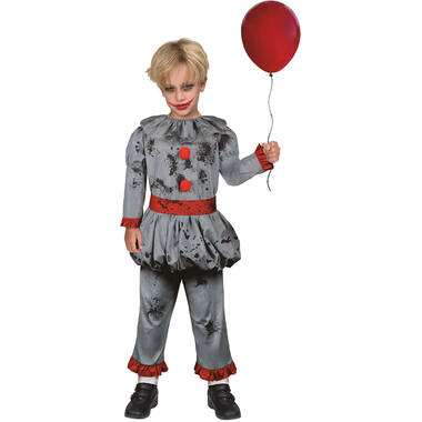 Child Costume Bad Clown Boy - 10-12 Years