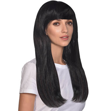 Costume Accessory Wig Long Hair Premium Black One Size