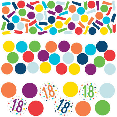 Confetti 18 Confetti Birthday Paper 34 g
