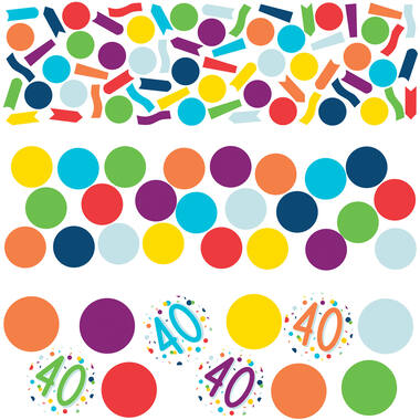 Confetti 40 Confetti Birthday Paper 34 g