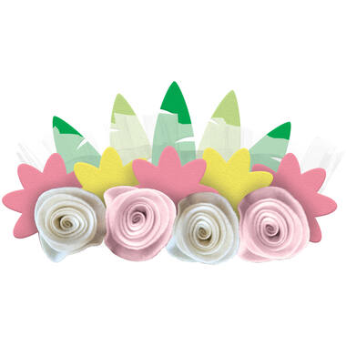 4 Flower Headbands Beautiful  Horses