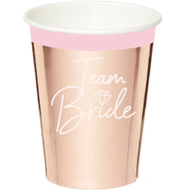 8 Cups Hen Party Paper Hot Stamped 250 ml