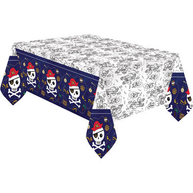 Paper Tablecover Pirates Map 120 x 180 cm