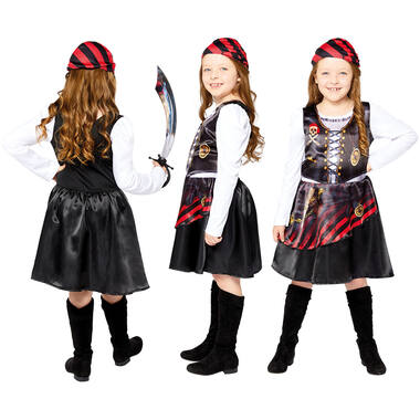 Baby Costume  Pirate Girl Age 2-3 Years