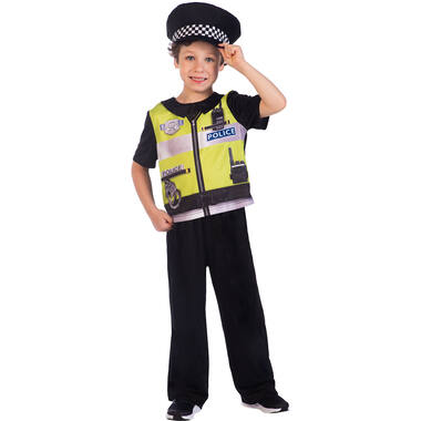 Child Costume  Police Age 3-4 Years