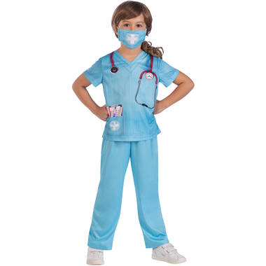 Child Costume  Doctor Age 4-6 Years