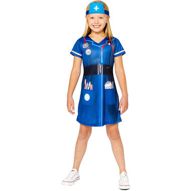 Child Costume  Nurse Age 8-10 Years