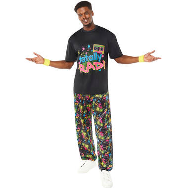 Mens Costume 80's Party S