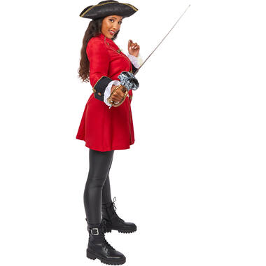 Womens Costume Captain Pirate Ladies Extra Large