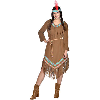 Womens Costume Native Indian Squaw Small