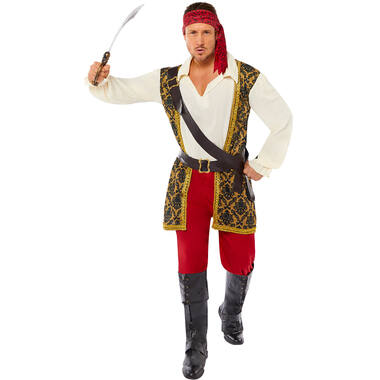 Mens Costume Pirate Shipmate L