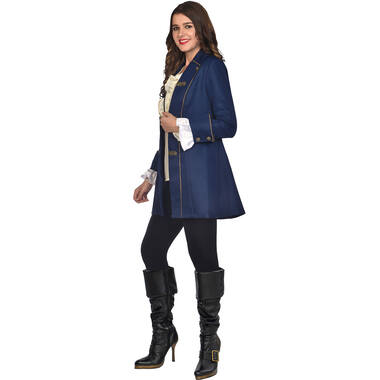 Womens Costume Pirate Tailcoat Medium