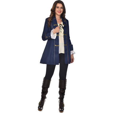 Womens Costume Pirate Tailcoat Large