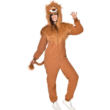 Mens Costume Plush Lion L