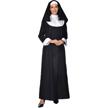 Womens Costume Sister Nun Extra Large