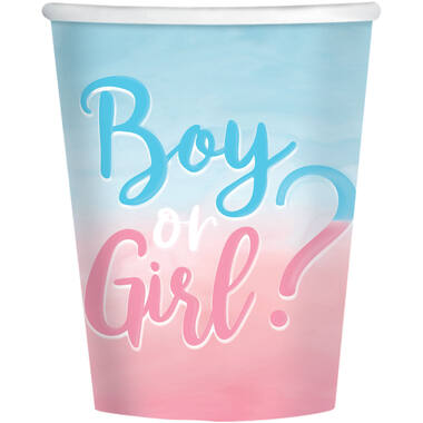 8 Cups The Big Reveal Paper   250 ml