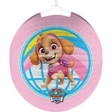 Lantern Pink Paw Patrol Paper 25 cm