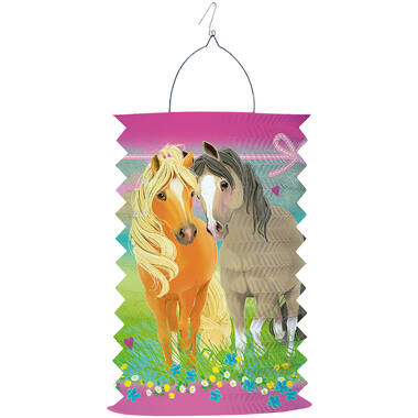 Drop Lantern Pretty Pony Paper 28 cm
