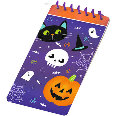 4 Spooky Notebook 5 cm x 10 cm