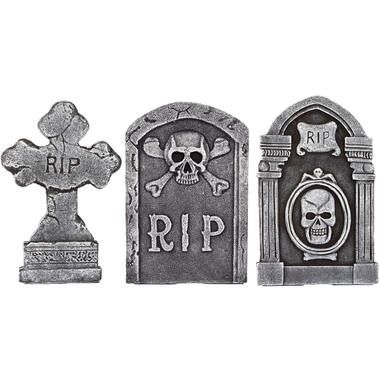 1 Tombstone Assorted Designs  37 cm
