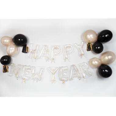 Decoration Kit Balloon Garland Happy New Year Latex / Paper / Plastic 30 Parts