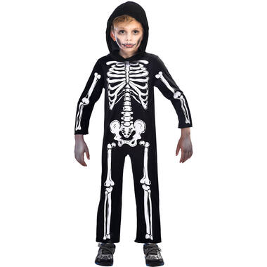 Child Costume Skeleton Age 3-4 Years