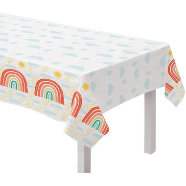 Tablecover Retro Rainbow Paper 120 x 180 cm