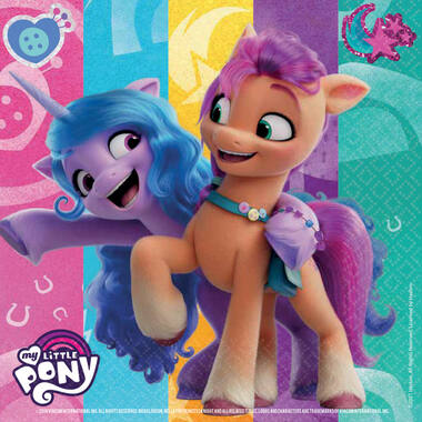 16 Napkins My Little Pony 33 x 33 cm