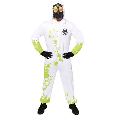 Adult Costume Hazmat Suit Size Large