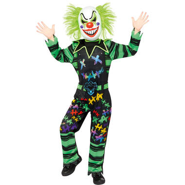 Child Costume Haha Clown Age 6-8 Years