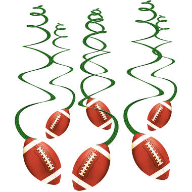 6 Swirl Decoration Touchdown! Paper