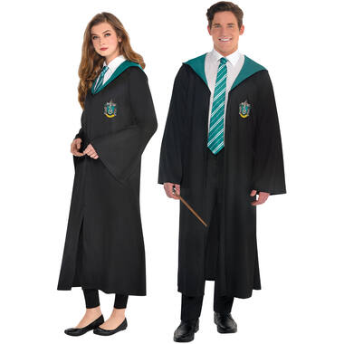 Adult Costume Slytherin       Schoolrobe Size Plus