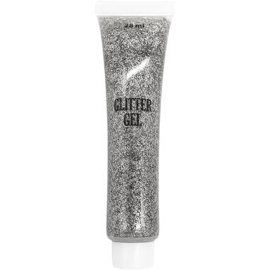 Glitter Gel Silver 28 ml