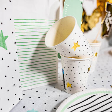 8 Cups Hello Baby Paper 250 ml