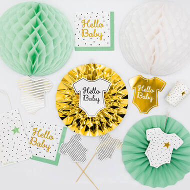 Hanging Decoration Hello Baby 5 Parts