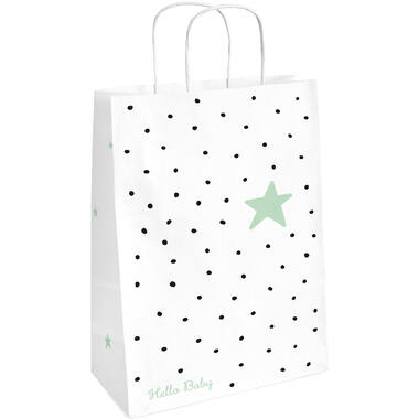 8 Bags Hello Baby Paper 23.4 x 16.2 cm