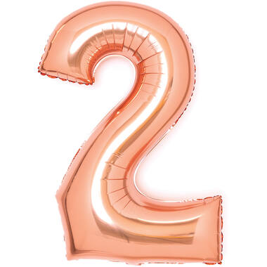 Medium Number 2 ; Foil Balloon N26 Packaged 70 cm x 51 cm
