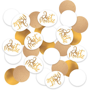 Confetti with Cutout Wedding Paper / Foil 14 g