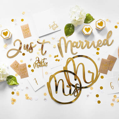 Confetti with Cutout Wedding Paper / Foil 14 g