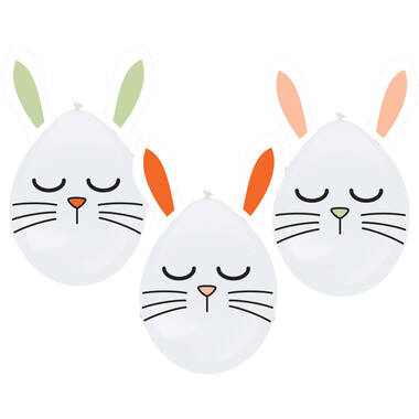 DIY Latex Balloons 12" Easter Bunny