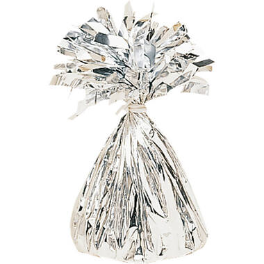 Balloon Weight Foil Silver 170g/6 oz
