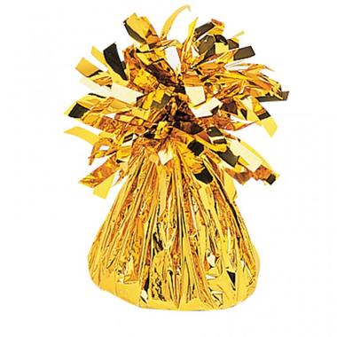 Balloon Weight Foil Gold 170 g/6 oz
